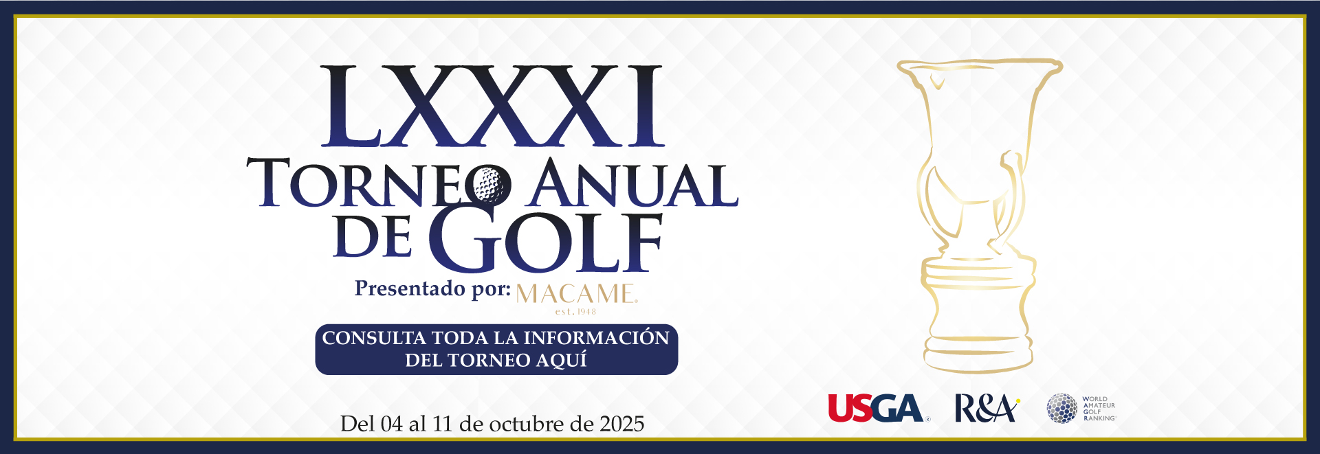 Torneo Golf Anual 2025